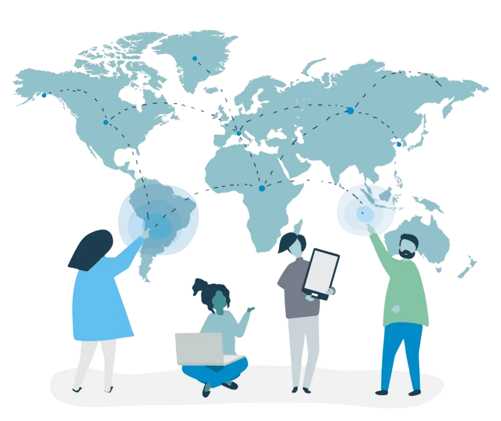 How does international SEO work