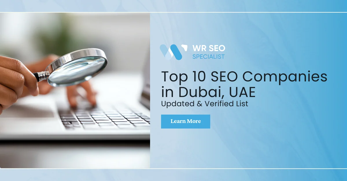 top 10 SEO companies in Dubai