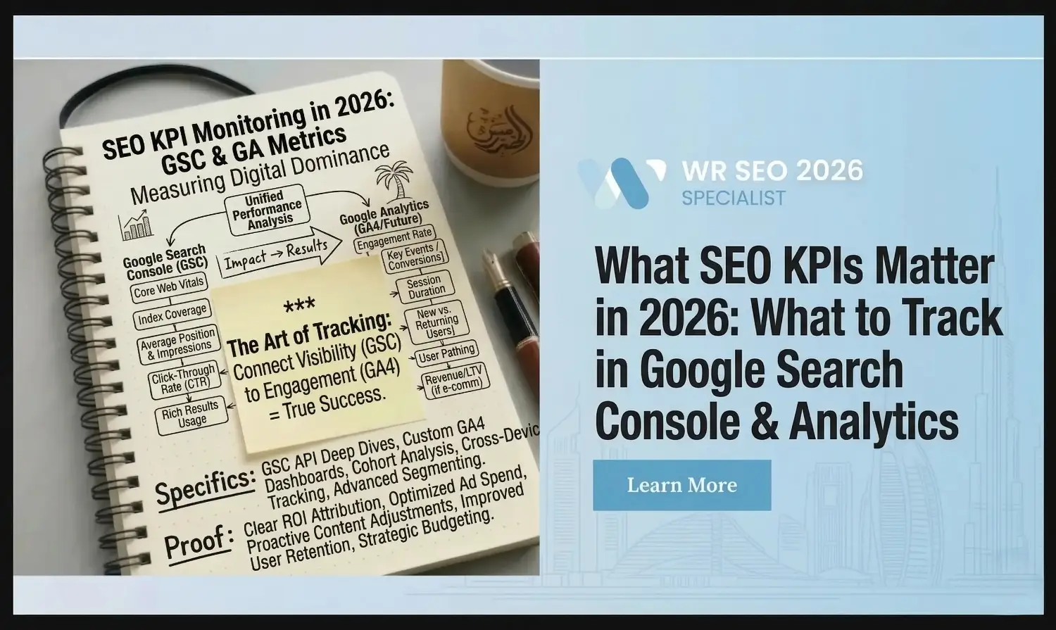 What SEO KPIs Matter in 2026.. Track matrix in GSC and Analytics