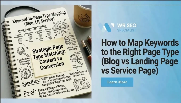 Keyword Mapping Guide: Blog, Landing & Service Pages