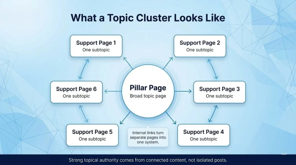 infographics about How Search Intent Should Shape Your Topic Clusters