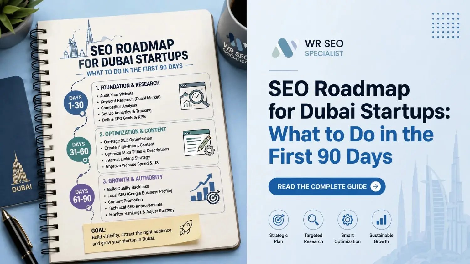 SEO Roadmap for Dubai Startups: What to Do in the First 90 Days