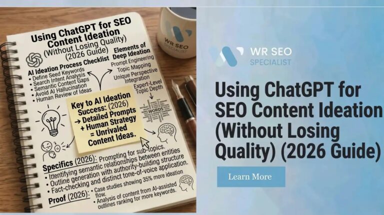 using chatgpt for seo ideation